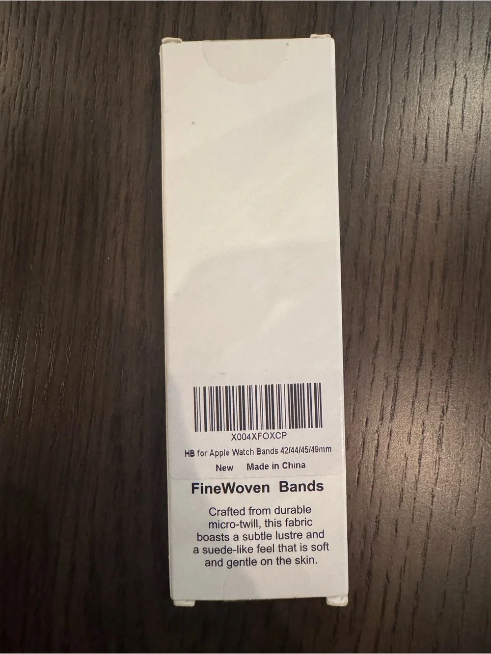 BRAND NEW Micro Twill Watch Band in Taupe for Apple Watch 42/44/45/49mm
